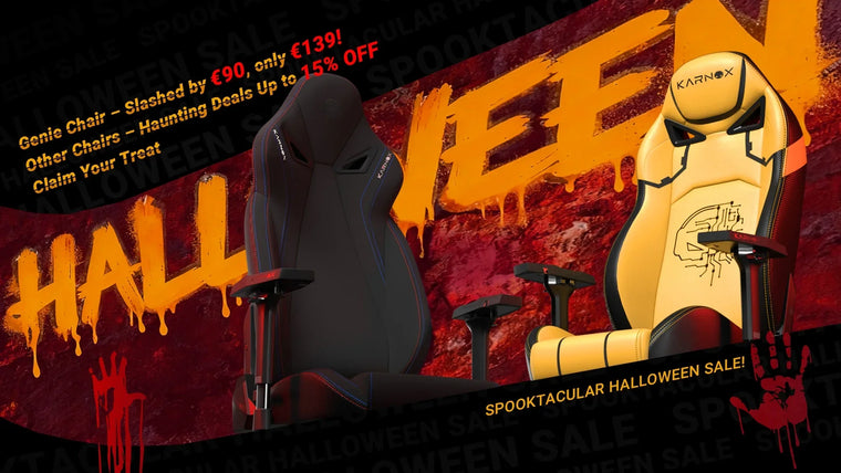 Treat Yourself This Halloween — Karnox Gaming Chairs Are on Sale! 🎃